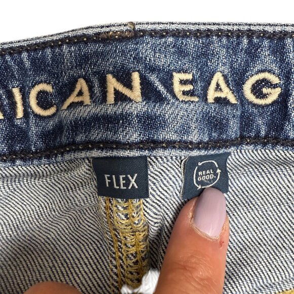 Men's AMERICAN EAGLE Flex Relaxed Straight‎ Jeans | Size 32W X 34L - Picture 6 of 10